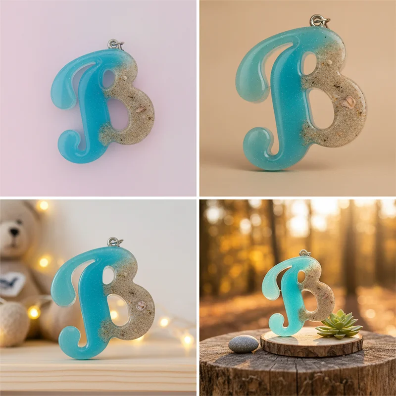 Lettre B Azur des Sables — miniature 2
